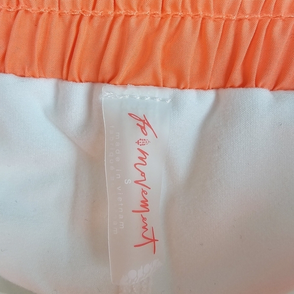 Free People Coral and White Skort - Picture 6 of 10
